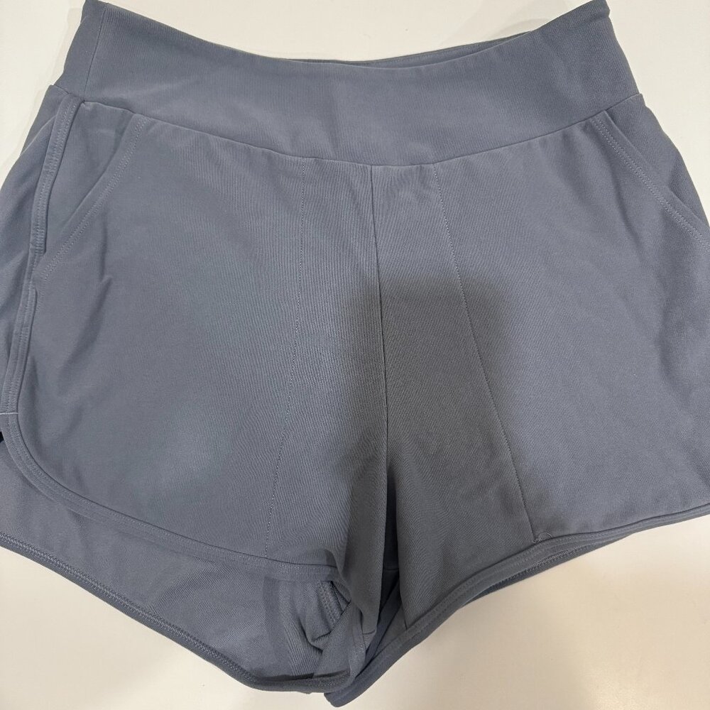 Abercrombie Lounge Shorts Soft Grey Blue